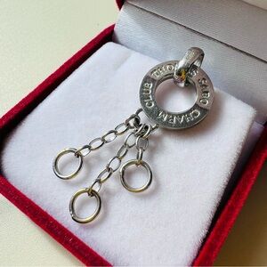 Lovely Thomas Sabo Charm Club Sterling Silver Charm Carrier Pendant